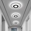 LED Ceiling Light for Hallway, Entrance, or Balcony - Round Surface Mounted Design