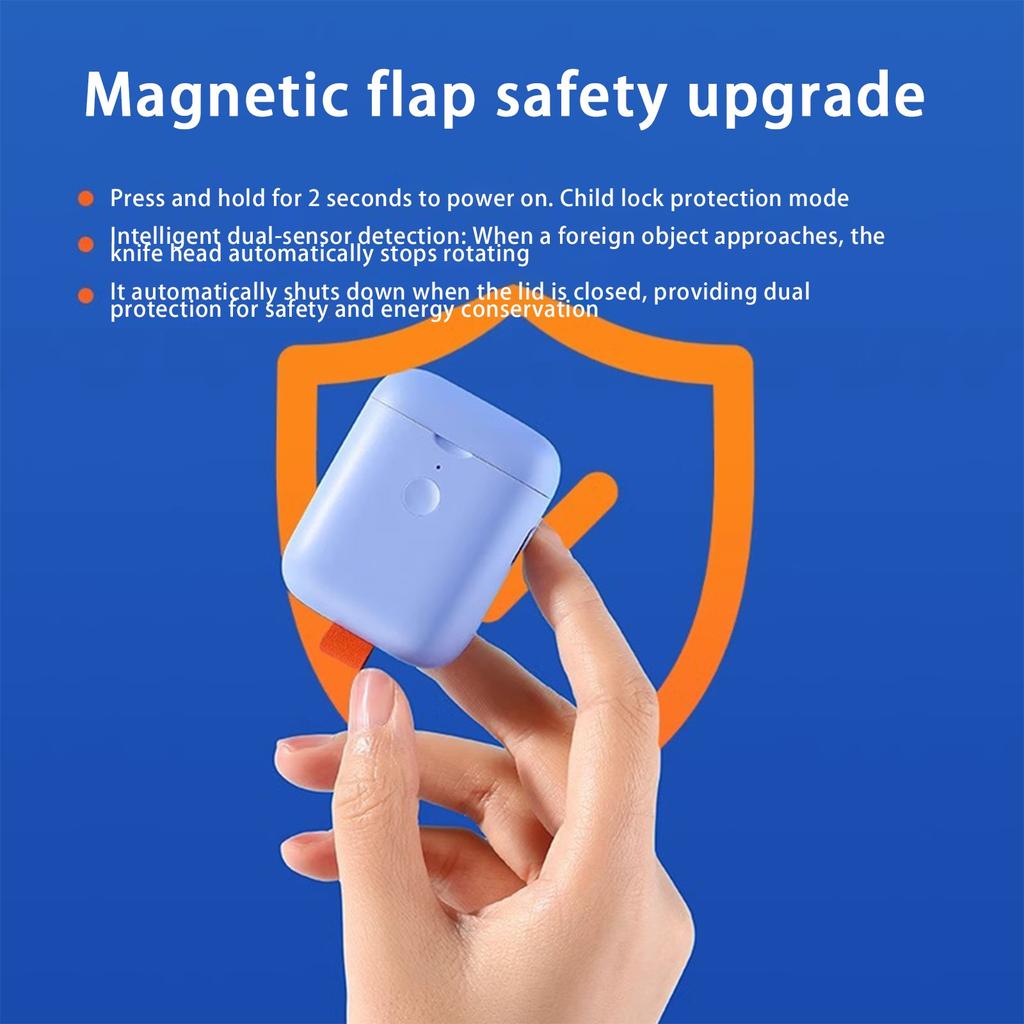 Electric Nail Clippers 2in1 Automatic Nail Clippers, Nail Trimmers, Portable Nail Grinders That Won't Hurt Hands