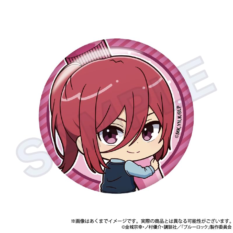 Blue Lock Trading Mini Character Can Badge Oekakikcho Box Ver. 8-piece