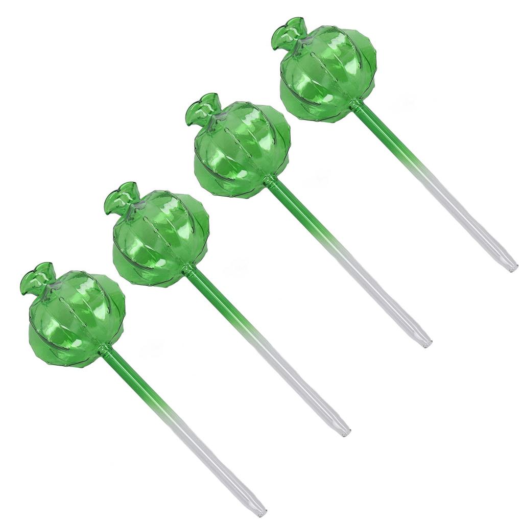 4pcs Self Watering Flower Globes Decorative Automatic Plants Watering Bulbs with Stopper for Indoor