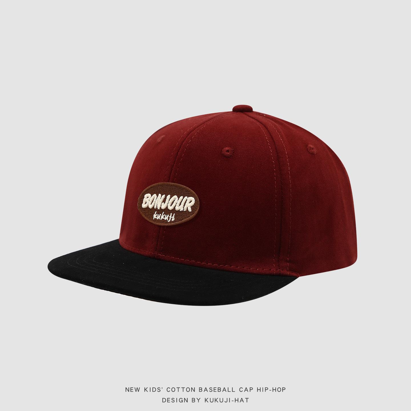 

MiniAinis Girl Kids Baseball Hat 54cm 3-8 Years Summer Sun Hat Children Boys Cartoon Hip Hop Streetwear Toddler Adjustable Cap 54CM