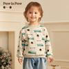 PawinPaw Christmas Cartoon Bear Fleece Sweatshirt for Boys