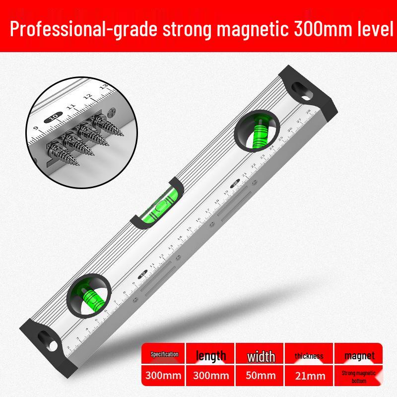 High Precision Magnetic Aluminum Bubble Level Tool