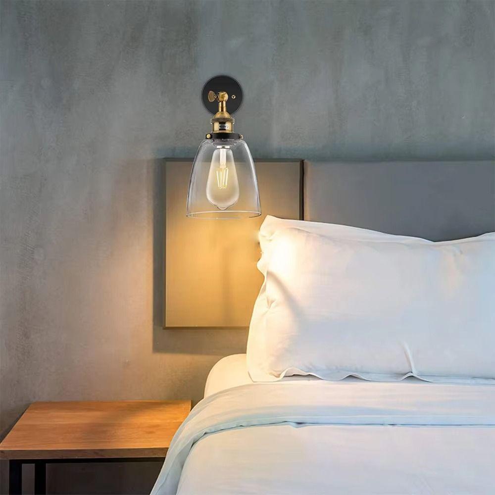 Glass Lampshad Glass Wall Lamps Industrial Wall Lights Retro Wall Lighting Bedside