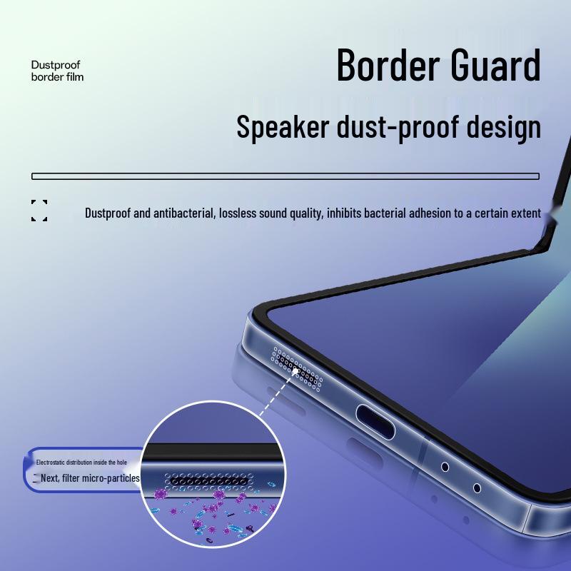 Samsung Flip 7 Dustproof Matte Protective Film - HD Scratch & Wear-Resistant