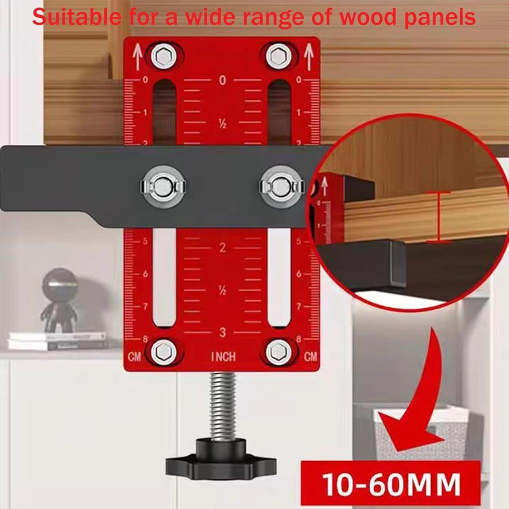 Aluminum Alloy Cabinet Door Installation Positioner Door Installation Cabinet Door Mounting