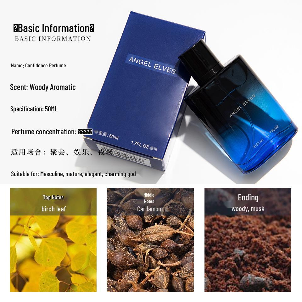 Gulong Men's Perfume - Long-lasting Seductive Blue Ocean & Earthy Scent