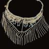 Versatile Rhinestone-Inlaid Tassel Mask: Stylish Full-Face Decoration for Women’s Independent Website Aesthetic