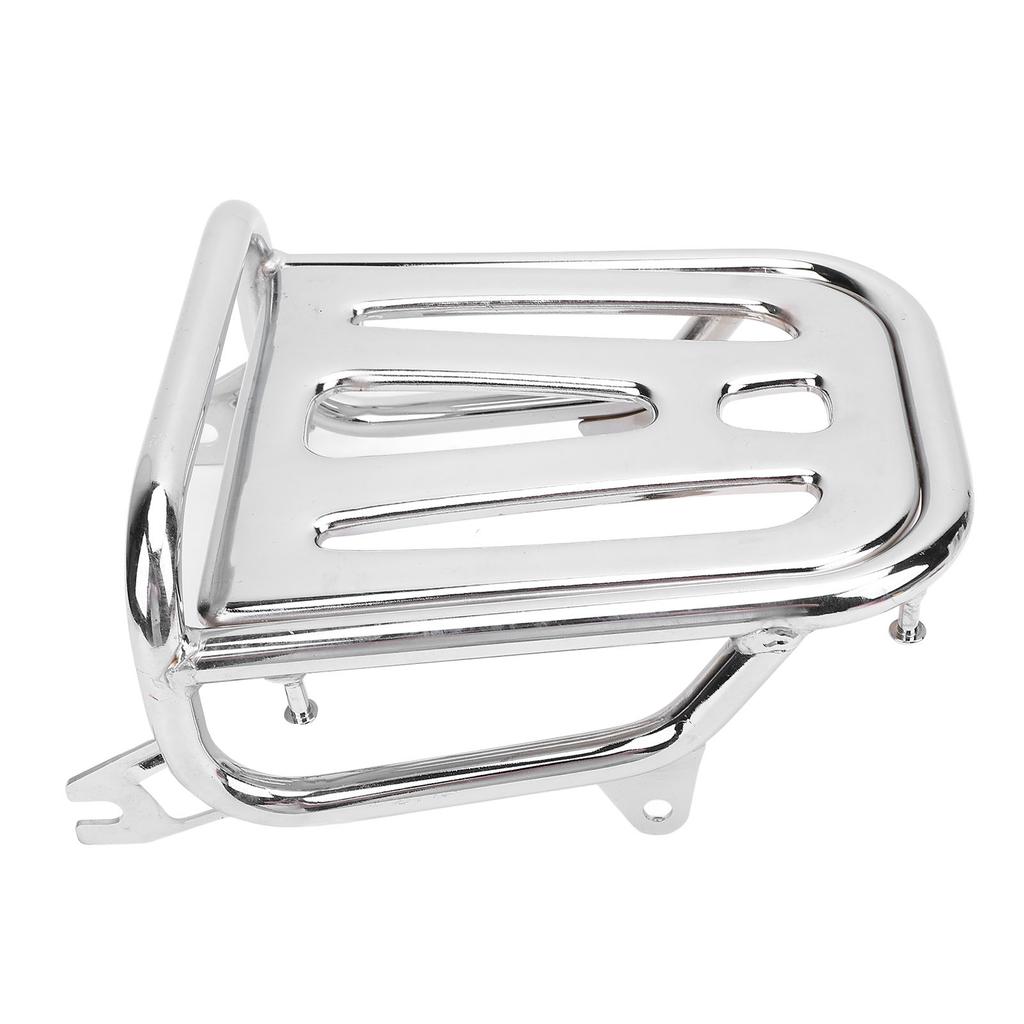 Motorcycle Rear Luggage Rack Chrome Metal 08L70 K0G 900 Rear Cargo Carrier Rack for Super Cub C125 2019 2023