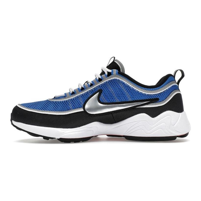 Nike Air Zoom Spiridon SP Blu Reale 2025 Scarpe da Ginnastica da Uomo Blu Segnale Lucentezza Metallica Nero HF9117-400