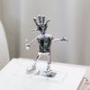 Modern Art Cheering Character Palm Ornaments Home Model Room Sales Department Children's Room Abstract Cartoon Decorations