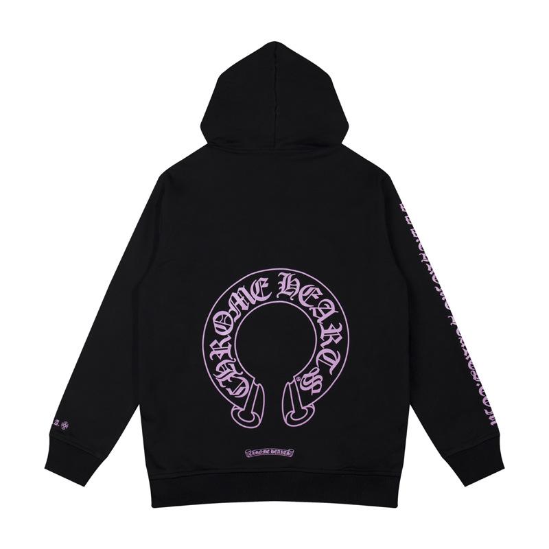 New Chrome Hearts Sanskrit Cross Cropped Hoodie