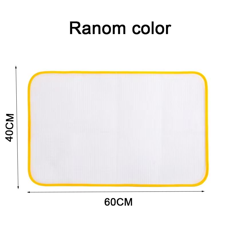 1pc Cloth Protective Press Mesh Insulation Ironing Board Mat Cover Against Pressing Pad Mini Iron Random Colors