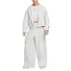 Nike Sportswear Tech Fleece Stylish Versatile Comfortable Long Sleeve Jacket Women Jackets White HJ0970-013