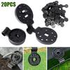 20/50100Pcs Awning Plastic Clips Outdoor Shade Cloth Net Clip Camping Garden Tool Buildings Fence Net Fix Clamp Awning Hook