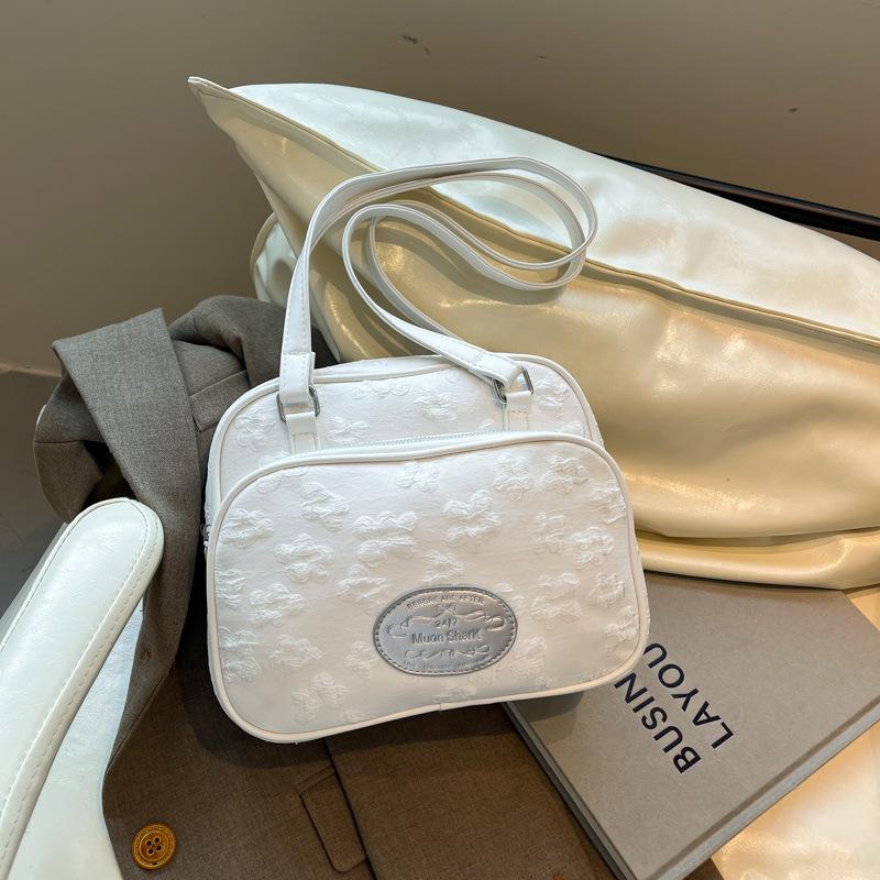 2025 new trendy summer fashion printed shoulder small square bag casual versatile wide shoulder strap messenger bag fashionable shoulder