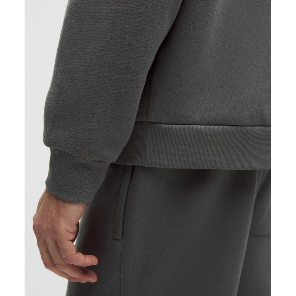 Lululemon Steady State Half Zip Onyx Grey