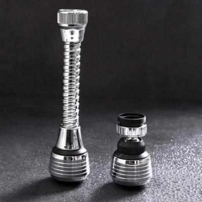 1Set Booster Nozzle Extender 360 Degree Faucet Anti Splash Head Universal Rotating Bubbler Bathroom Kitchen Tools Water Saver