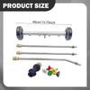 Pressure Washer Undercarriage Cleaner Sprayer Underbody Car Water Broom for Automotive