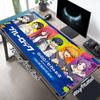 1Pc Colorful Anime Characters Gaming Mouse Pad Keyboard Desk Mat Non-slip Rubber Lock Edge Waterproof Computer Mousepad for Office Home Decor S1421