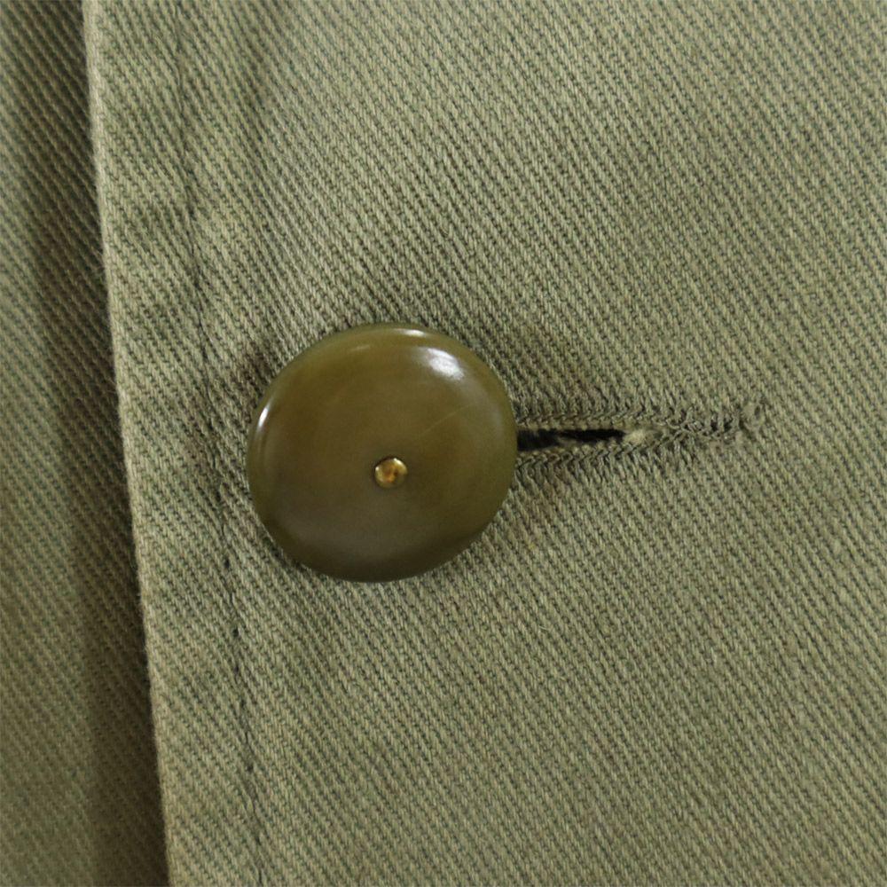 Nigel Cabourn Made In Japan Linen Blend Cotton Tailored Jacket 48 Khaki Men's Used