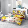 Games Eggy Party Bedding Set Cartoon Eggy 3D Printing Quilt CoverGame Themed Children's Room Decoration Kit Single Twin Full