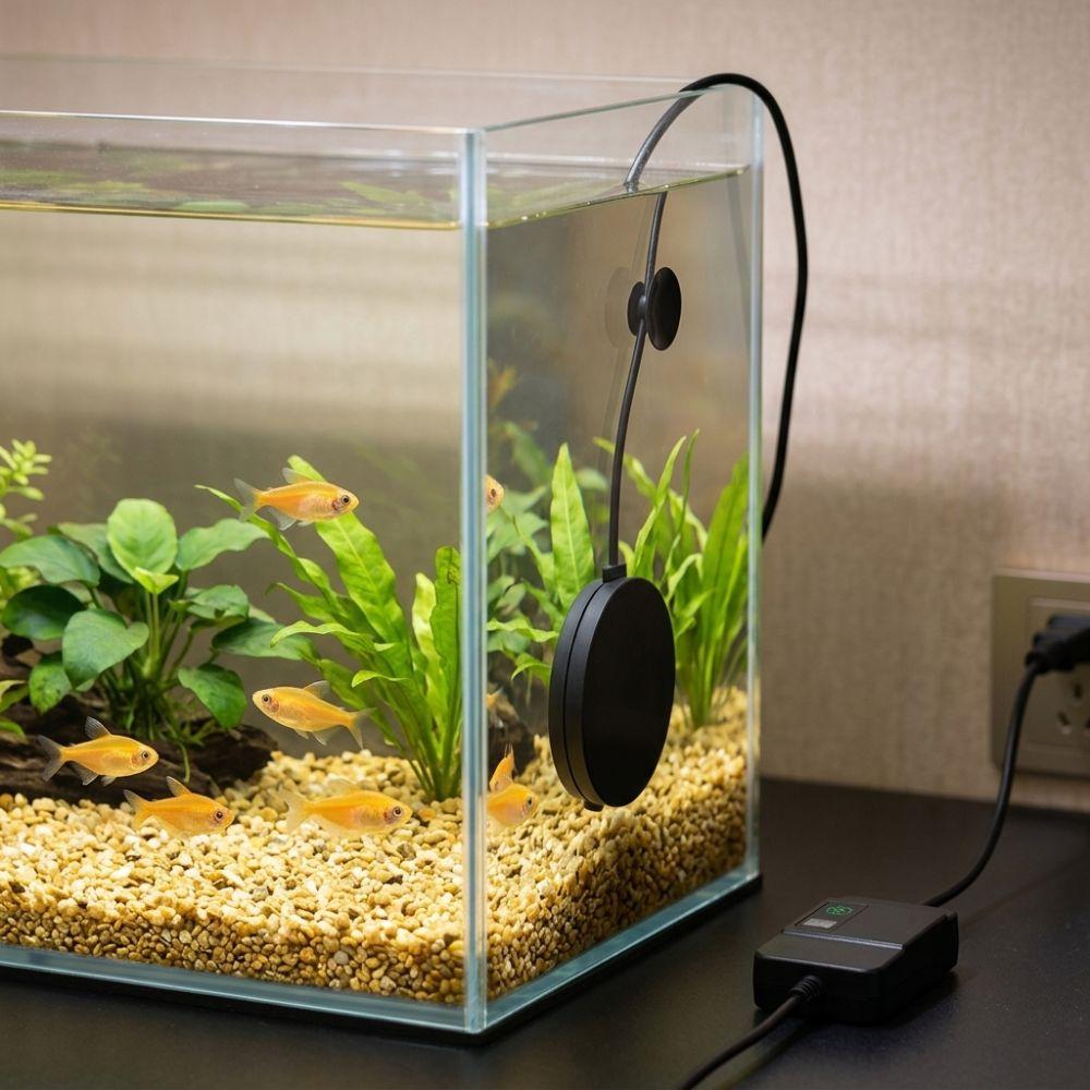 Rapid Heating Small Aquarium Heater Constant Temperature Submersible Heater Water Heating