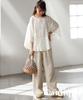 Antiqua Indian Cotton Lace Half One Size White Women's Blouse, Sleeve, IYA-00063, 03,
