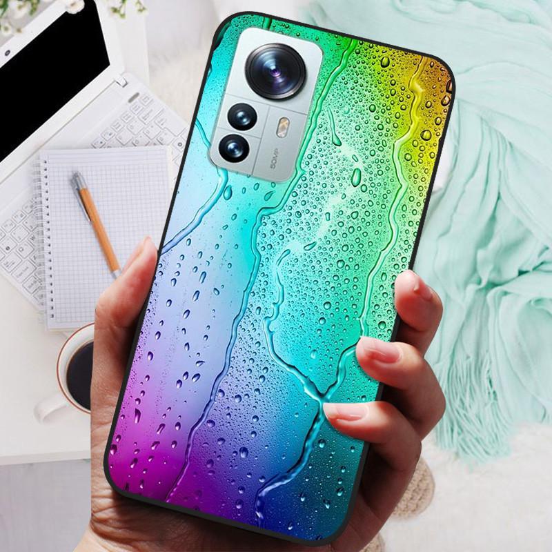 For Xiaomi 12 Pro Case Soft TPU Silicone Phone Covers for Xiaomi 12X 12 X 12Pro 5G Case Bumper Shockproof Coque Xiaomi12 Cover