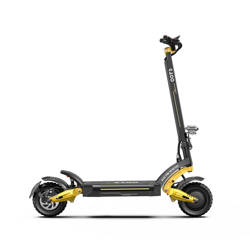 OOTD S30 City Scooter Elétrico Outdoor Para Adulto 1200W Motor Duplo Bateria 52V23.4AH Pneus Off-Road 10 Polegadas Dobrável EScooter