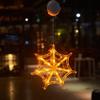 LED Powered Halloween Suction Cup Light Glowing Effect Orange Color Pendant Hanging Lights Hanging Design Suction Cup Mount