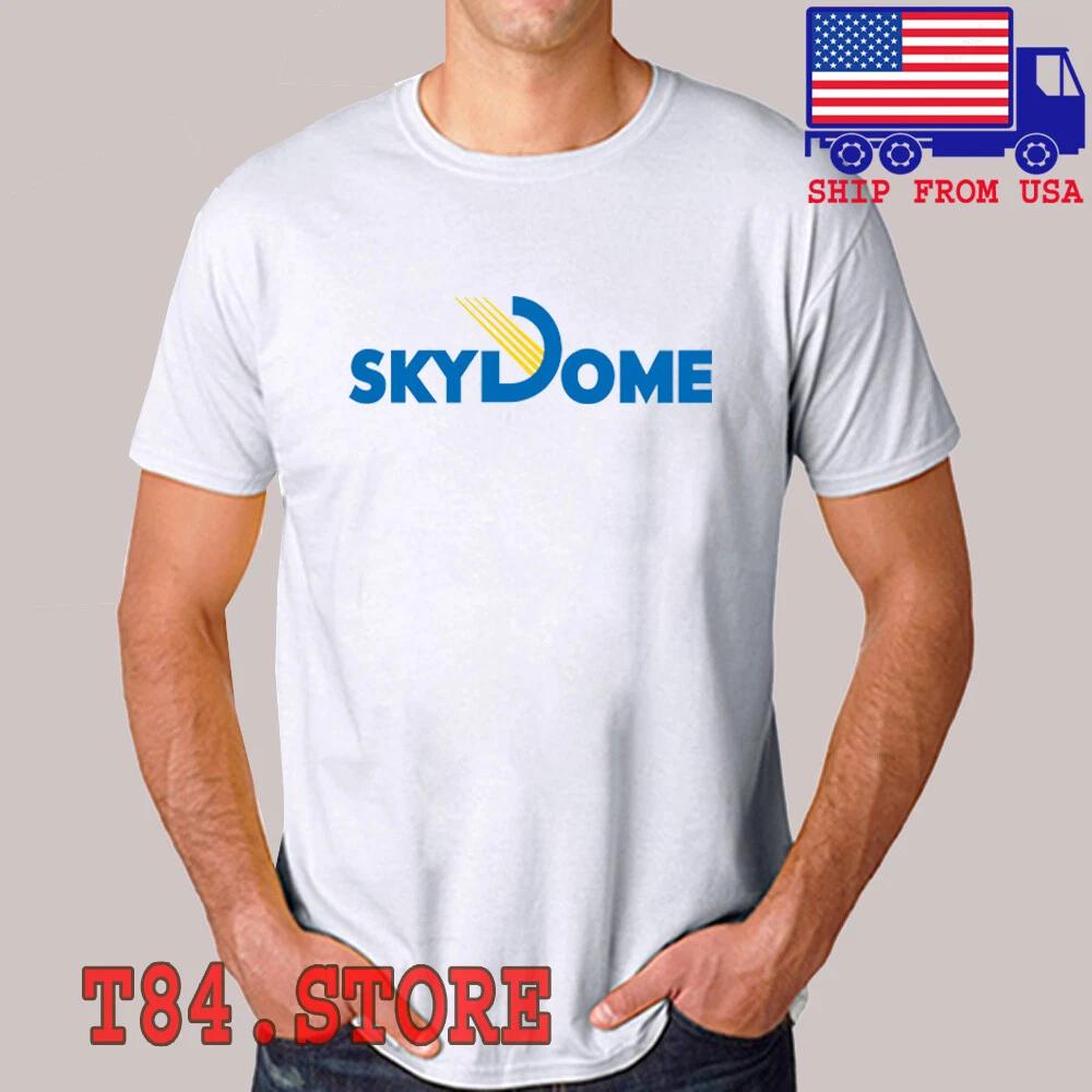 

Toronto Skydome Sky Dome Men s White Size S to 5XL 3XL