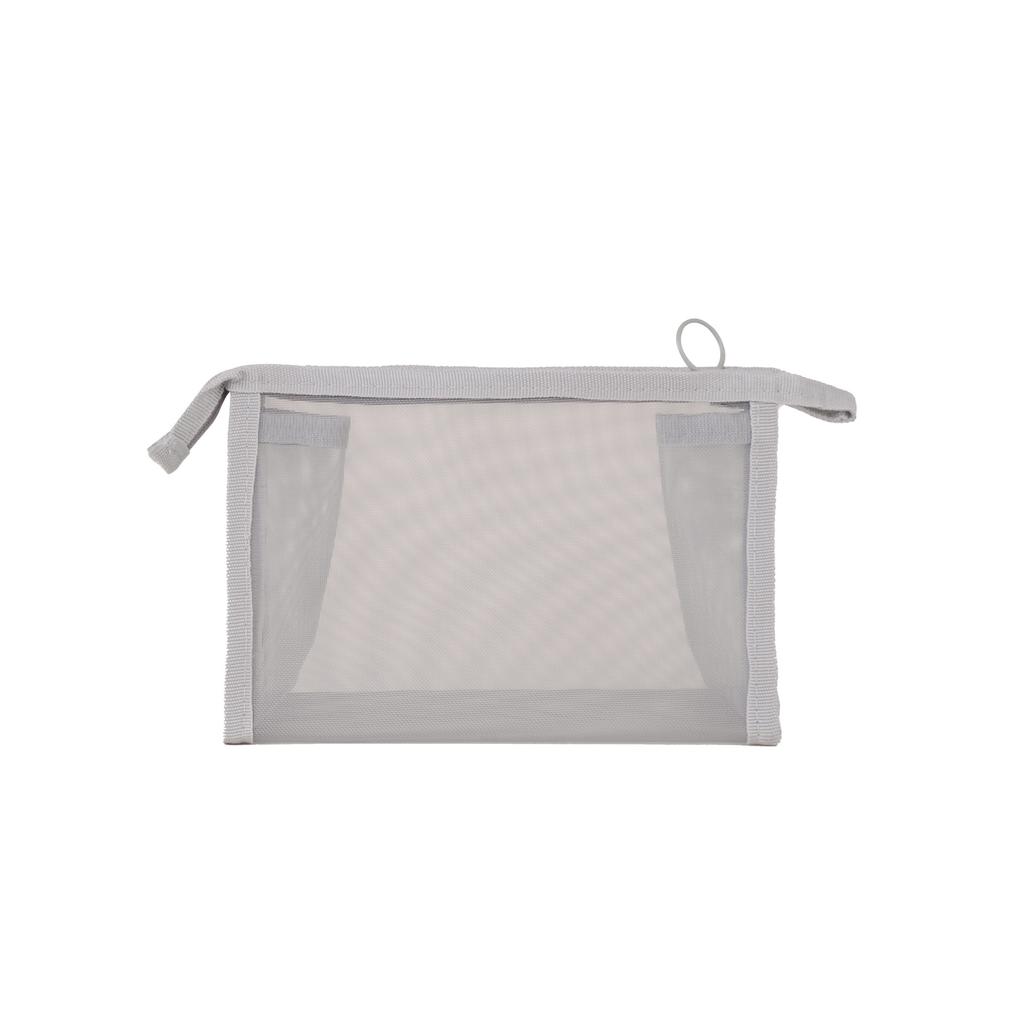 Nylon Mesh Cosmetic Bag Portable Large Capacity Transparent Travel Lipstick Storage Bag Printable Wash Storage Bag