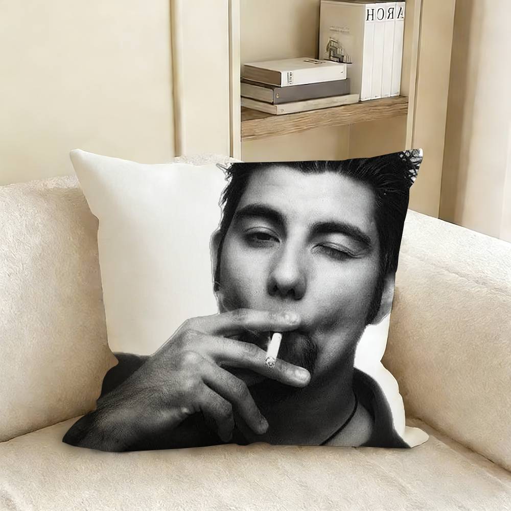 Band D-Deftones Pillow Case Living Room Sofa Cushion Cover Suitable For Home Bedroom Room Decoration