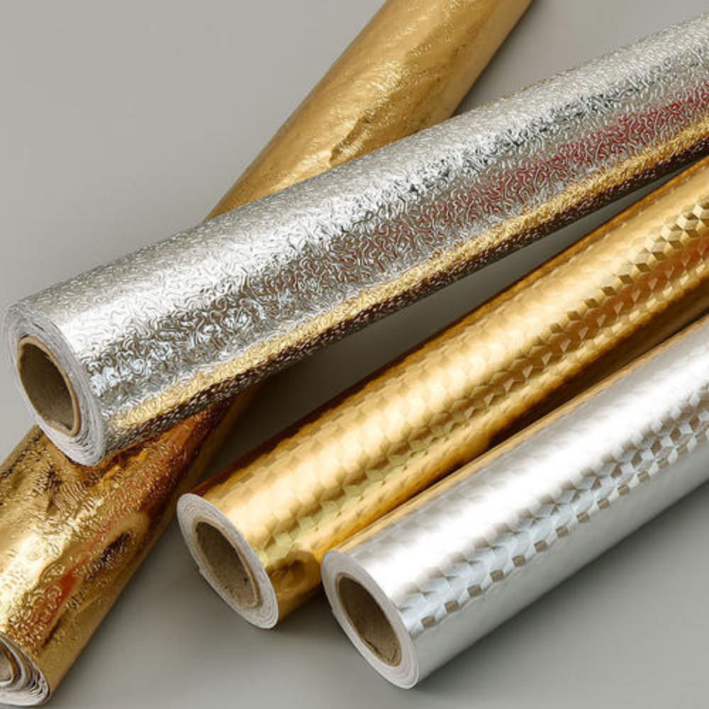 Folie Papier Küche Öl-Beweis Film Herd Wasserdicht Feuchtigkeit-Beweis Selbst-Klebe Tapete Arbeitsplatte Schrank Renovierung Fliesen Aufkleber