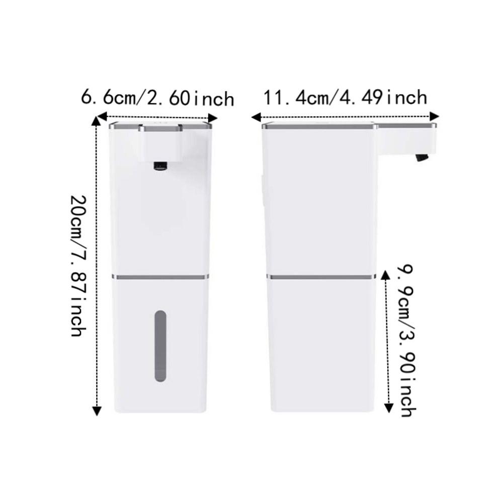 USB Rechargeable Hand Sanitizer Dispenser Liquid/Foam Hand Cleaning Washing Machine Shower Gel