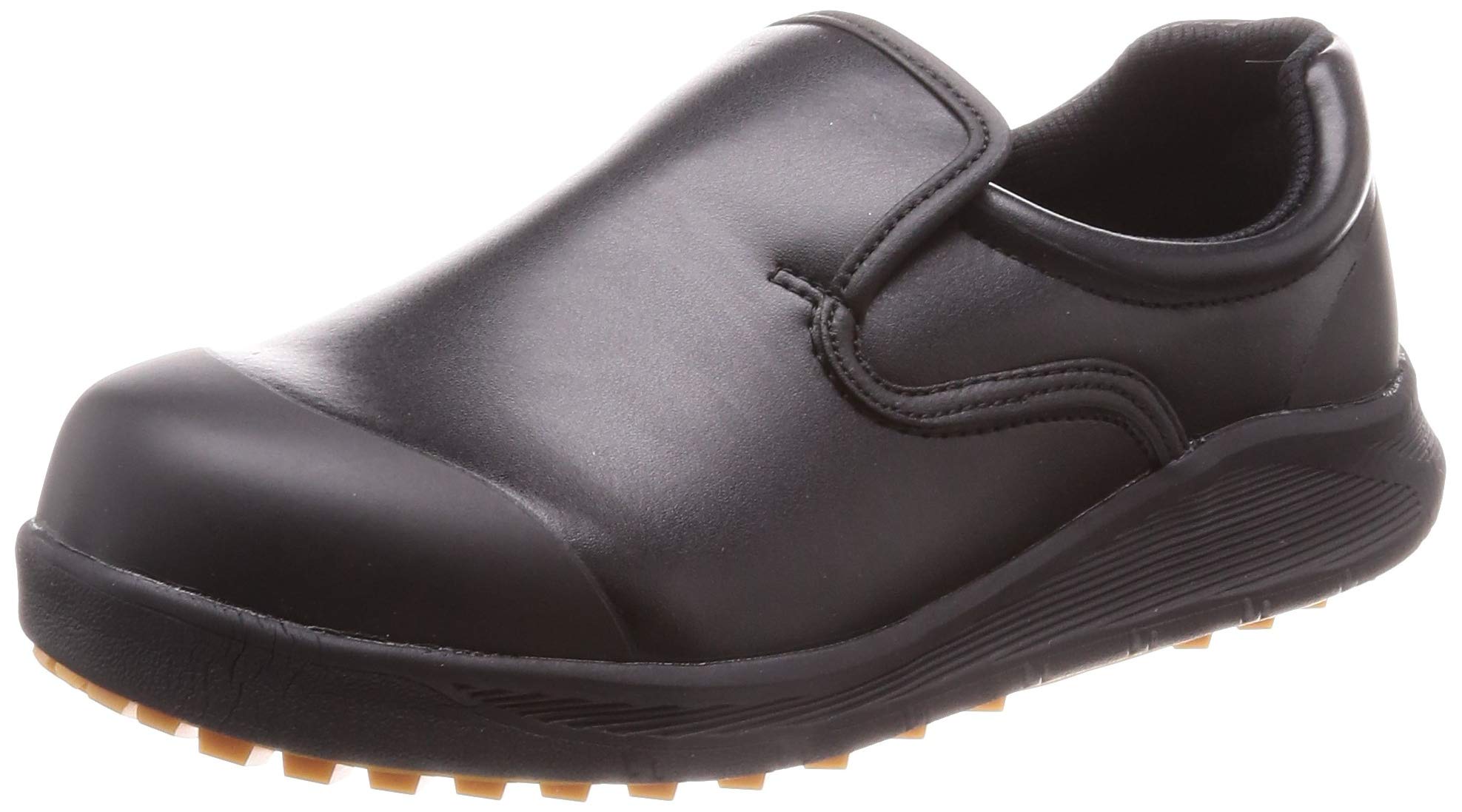 

Simon SC117 Black, Size 22.5, Slip-Resistant, Antibacterial, and Antifungal Kitchen Chef Shoes, Lightweight Work Shoes, Safety Sneakers