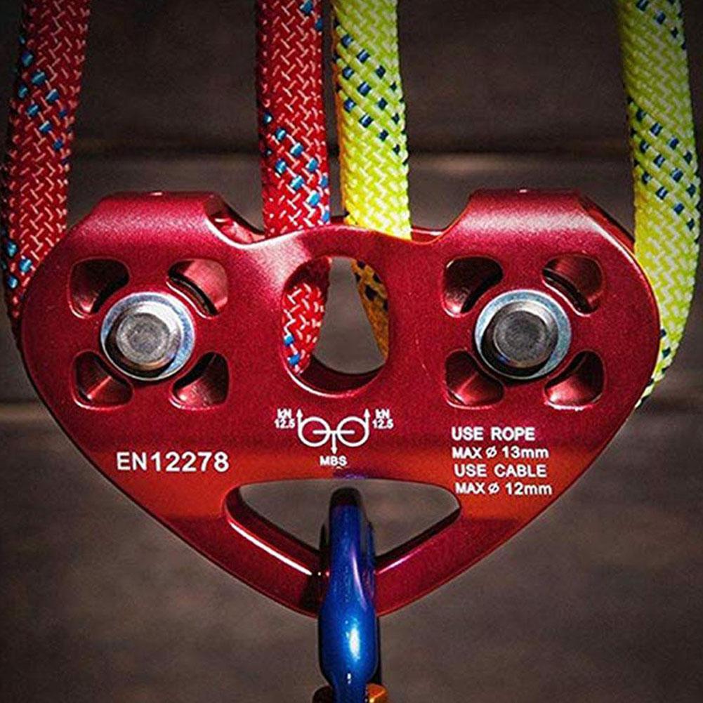 Mountaineering Pulley Aviation Aluminum Outdoor Climbing Machinery