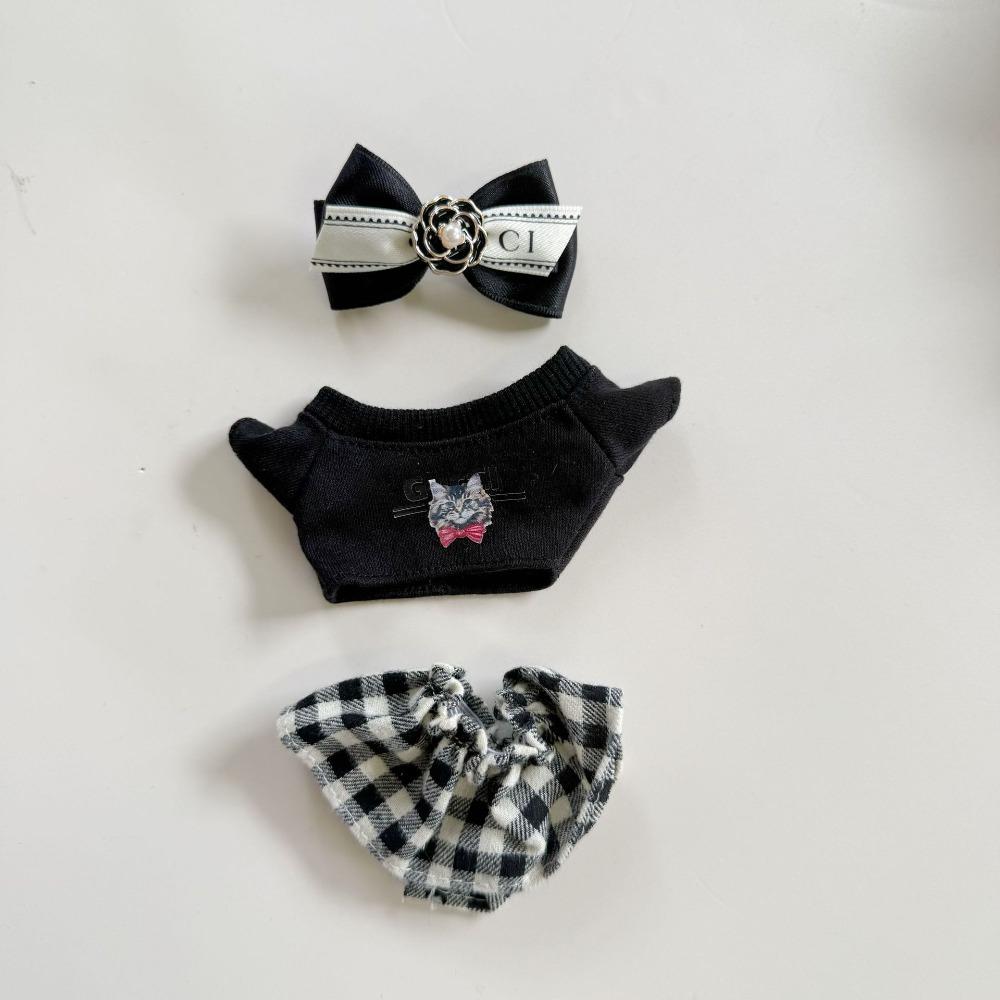 

Набор платьев для куклы Кот Лабубу Роскошный 17 см Плюшевые куклы Одежда Хлопковые кукольные аксессуары Style 1