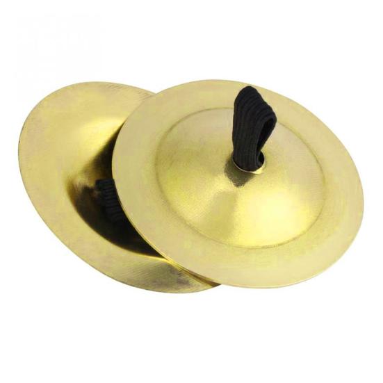Durable Belly Dance Finger Cymbal Brass Musical Instrument Dancing Accessory