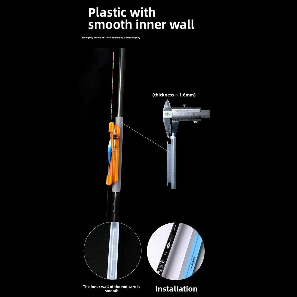 2pcs ID16-19mm Fishing Tackle Pole Float Winder Winding Wrapped Hand Pole Plate  Float Winder