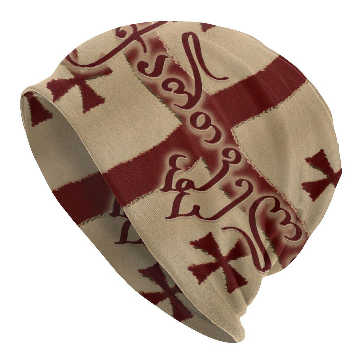 

Капот с флагом Республики Грузия, женская вязаная шапка в стиле хип-хоп для женщин унисекс, зимние теплые шапки в грузинском патриотическом стиле с черепами, шапки