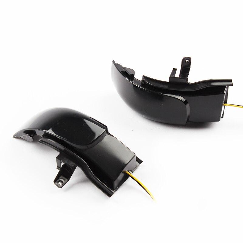 For Volkswagen Touran 1T 2003-2010 2x LED Dynamic Turn Signal Lights Side Wing Rearview Mirror Indicator Blinker Lamps