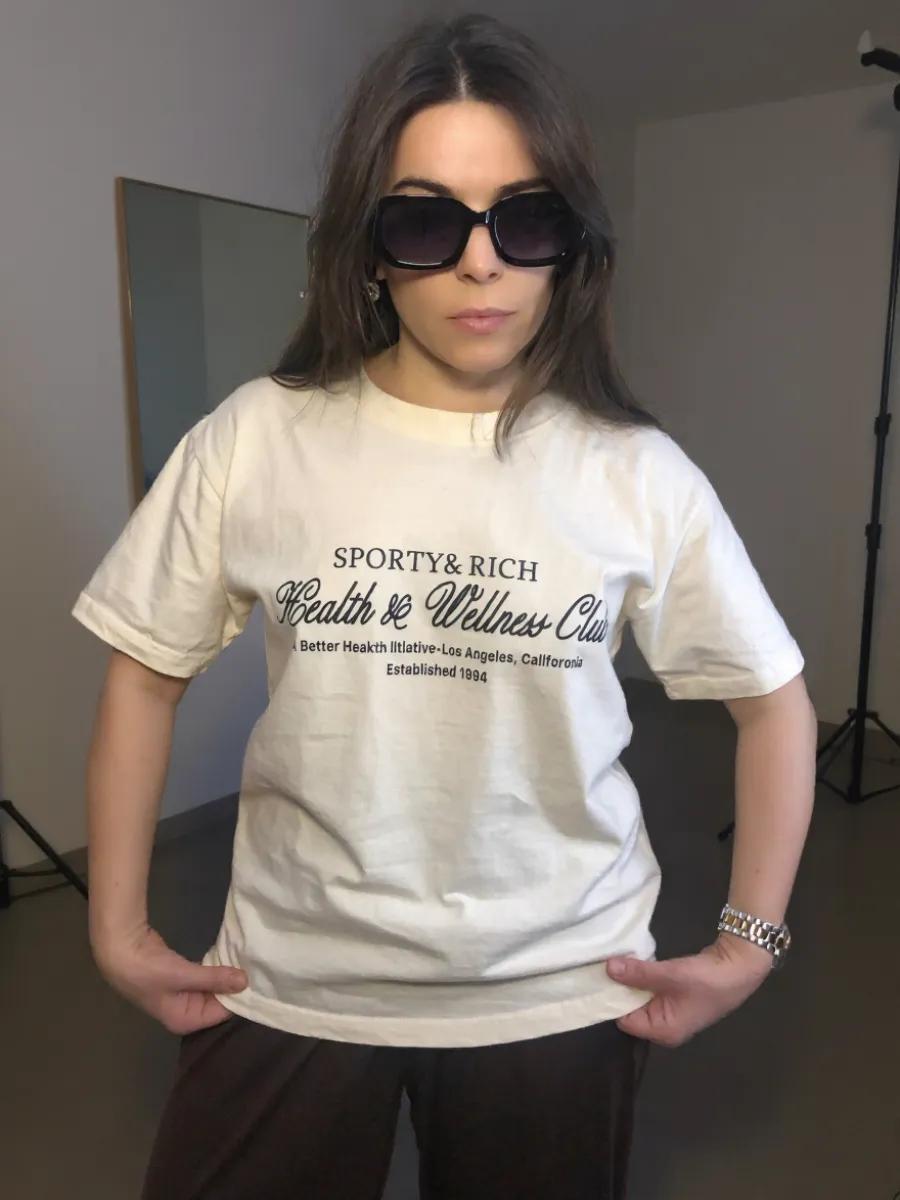 Basic oversized T-shirt Butter 4XL