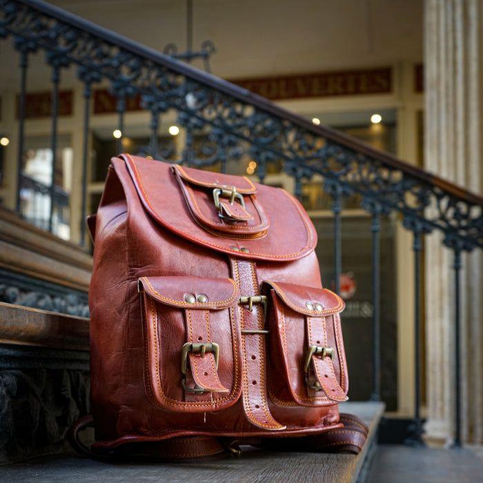 Small Cute Backpack Leather Bag