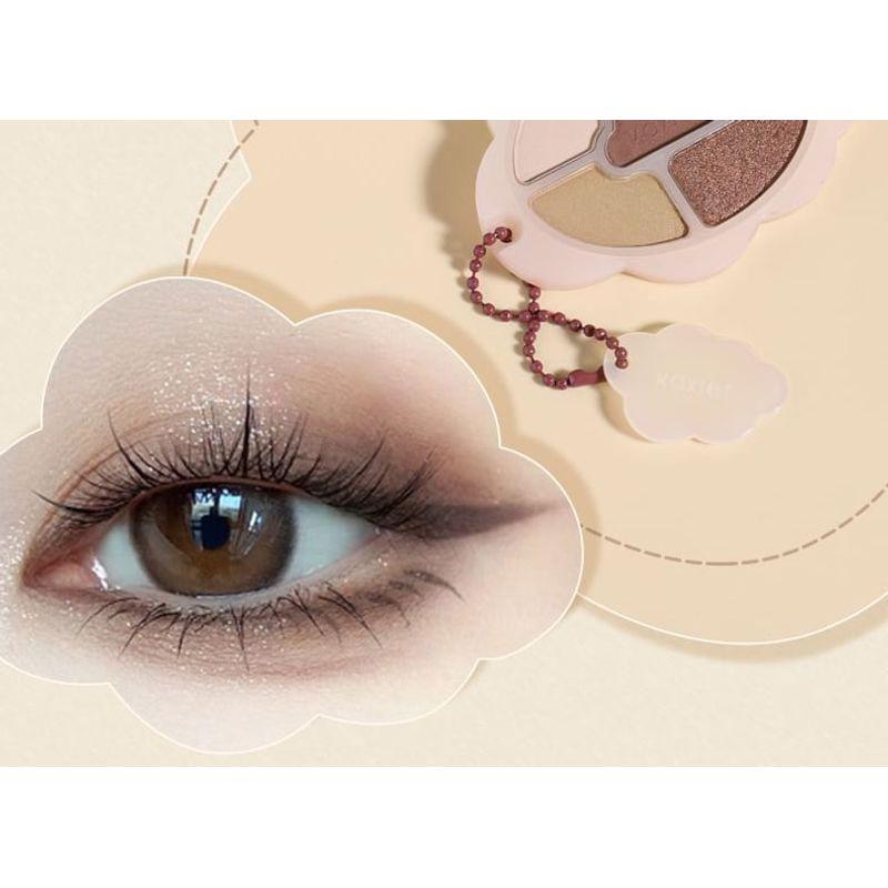 Kaxier - Keychain Joy Cloud 5-Color Eyeshadow Palette - 6 Types