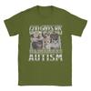 God Gives His Most Powerful Soldiers Autism Cat Meme  TShirt Unisex TShirts Summer ONeck Trending Tee Shirt Oversized Clothing