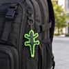 3D Printed Lizard Keychain, Glow in The Dark Pendant with Luminous Edges, Anime Keychain Pendant from The Adventures of Jackie Chan Metal Keychain