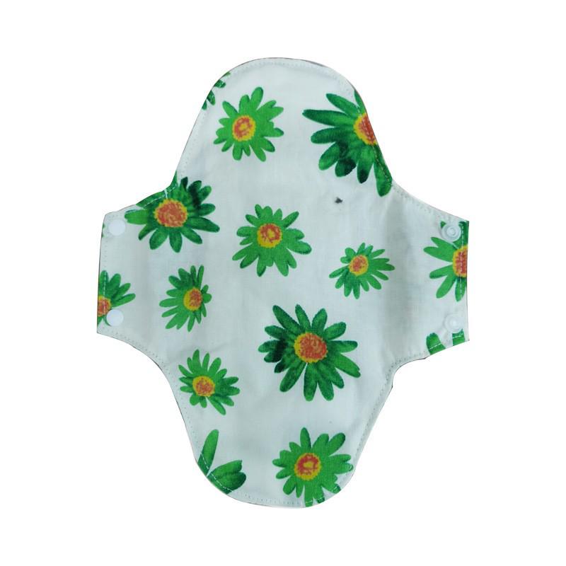 New 23cm Washable Graphene Cotton Antibacterial Reusable Menstrual Pads