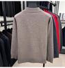 Men's Thick Wool High Collar Sweater - Warm, High Quality Autumn/Winter Knitwear 2025